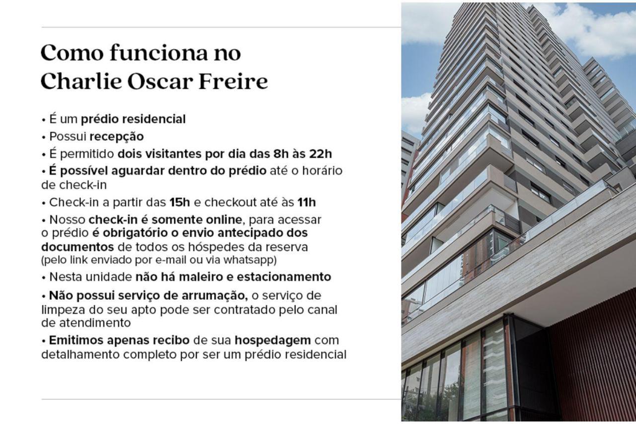 Charlie Oscar Freire Apartment Sao Paulo Exterior photo